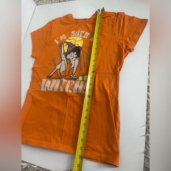 Betty Boop vintage I’m such a Witch Halloween tshirt size women’s L RARE - Picture 2 of 6